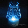 Light-up Colour LED Acrylic Gift for Christmas, Festive Decoration